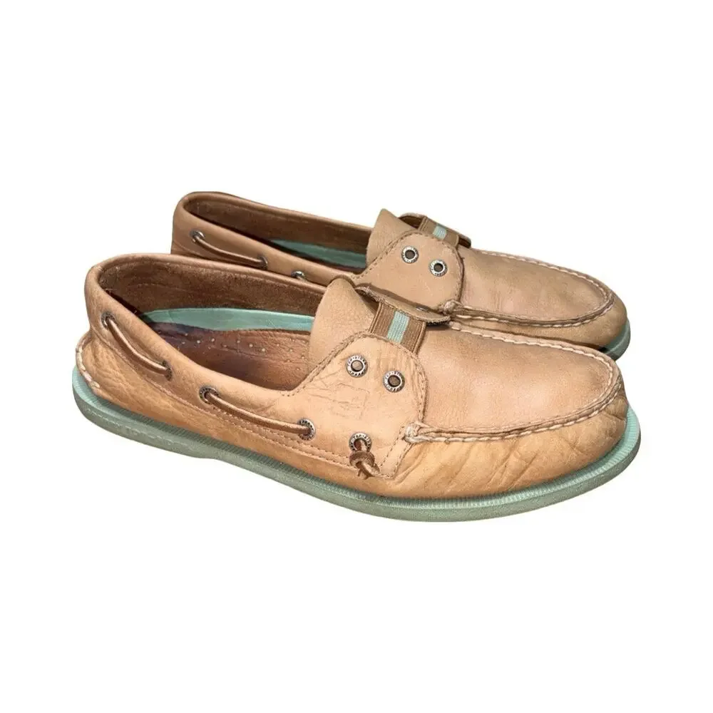 Sperry Topsider Authentic Original Color Pop Gore Boat Shoes Size: 10.5 Men's